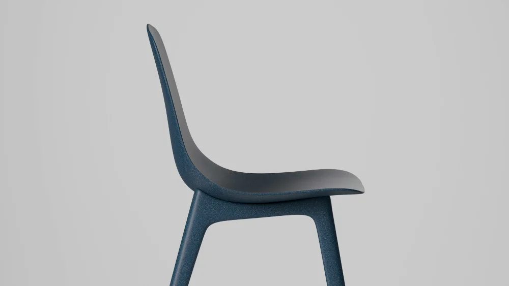 chair from upcycled materials