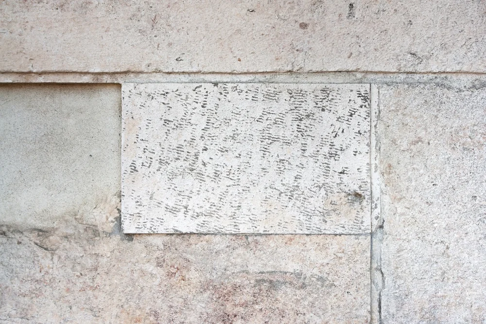 white concrete wall